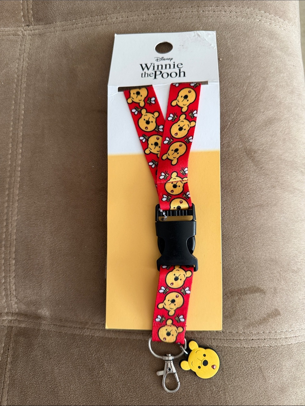 Disney Winnie the Pooh lanyard with Charm